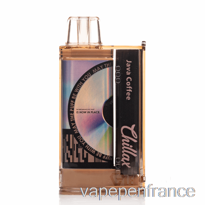 Stylo Jetable De Vape De Café De Java De Chillax 15000